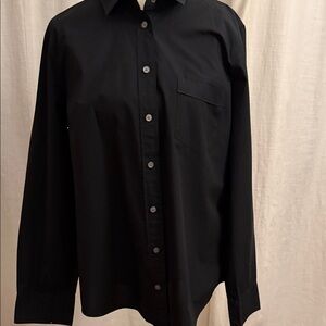 J. Crew Black Dress Shirt for women